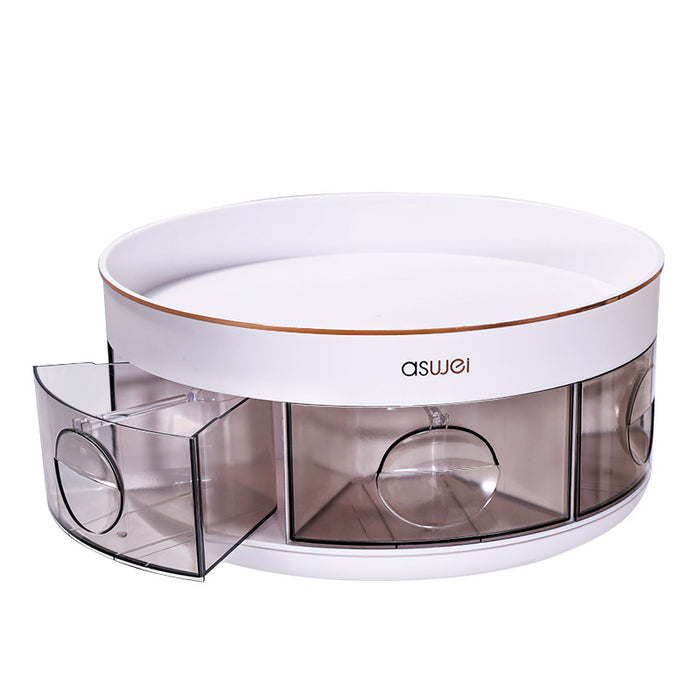 A Rotating Kitchen Spice Rack.