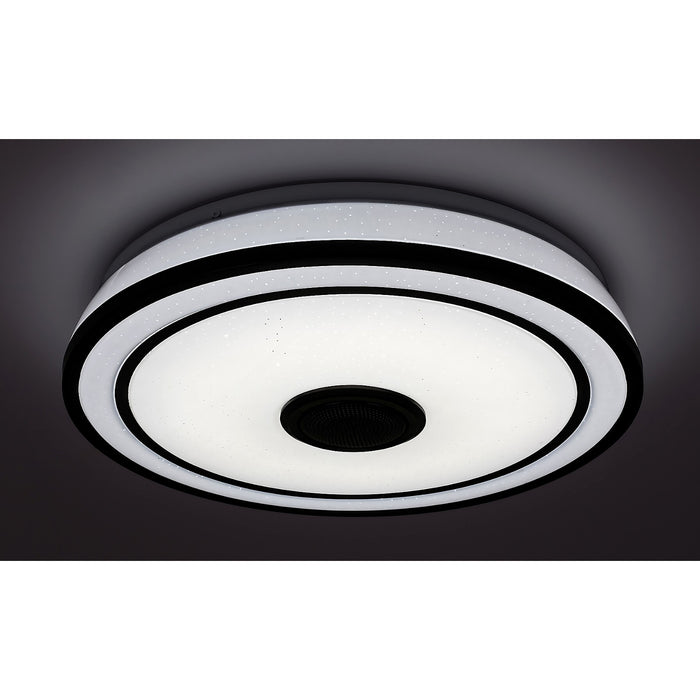 Round ceiling lamp Rabalux, 24W LED, RGB, Bluetooth, timer, Nikolaus