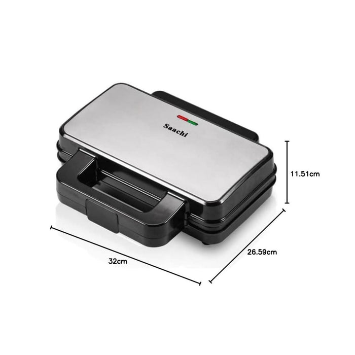 Size Of Saachi Sandwich Grill Maker NL-SM-4663.