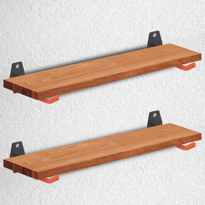 Set of 4 Maclean wall mounts, for tires, wheels, ladder, bicycle, steel, max load 60kg/1 mount, MC-437