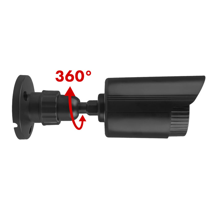 Set of two dummy tube cameras, IR LEDs, black, 2xAA power supply (not included), ABS, IR1800 BT
