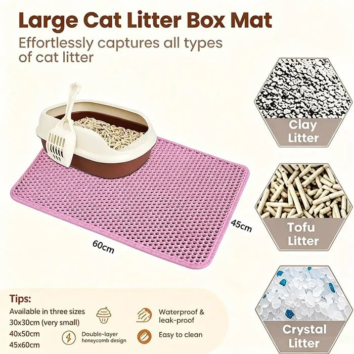 Double-Layer Cat Litter Mat – gallery image 2