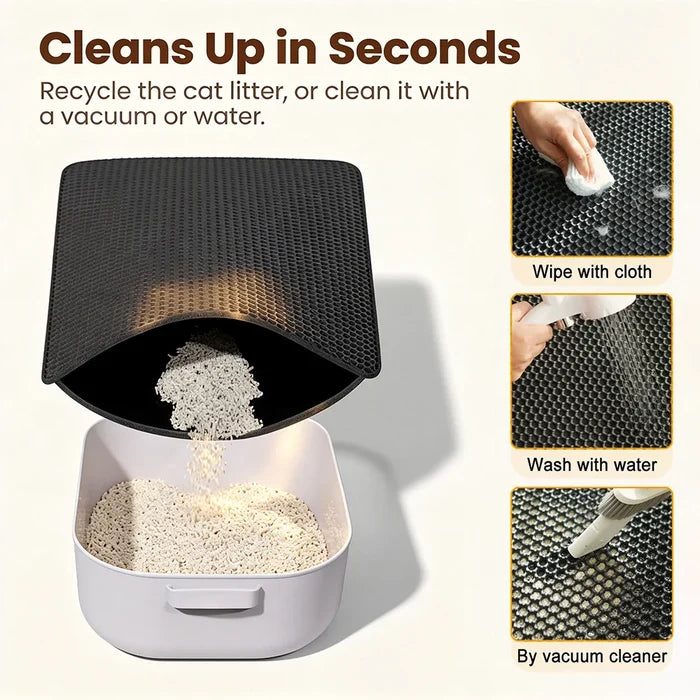 Double-Layer Cat Litter Mat – gallery image 4