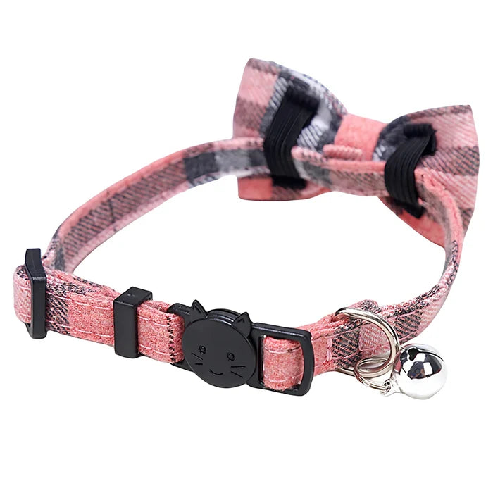 ShedShift™ Plaid Bow Tie Collar