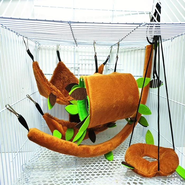 ShedShift™ Small Pet Hammock Set – 5 Piece
