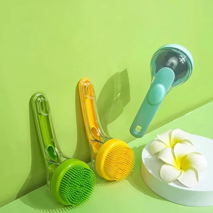 Soft Silicone Pet Bath Brush – gallery image 3