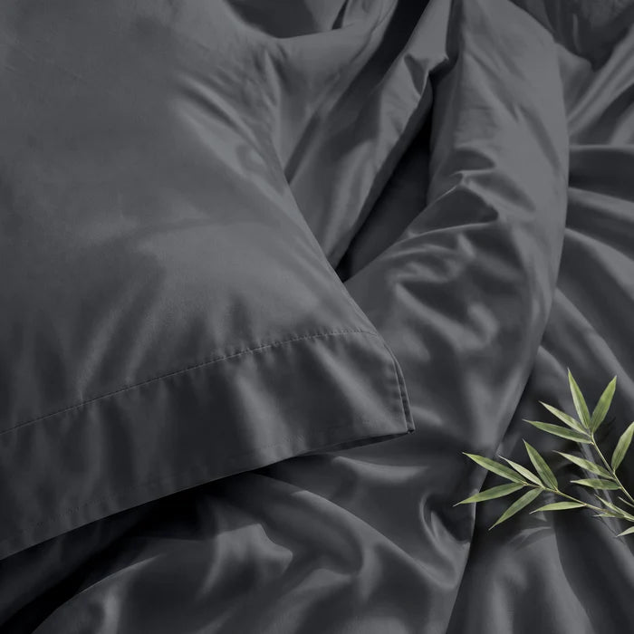 Signature Bamboo Viscose Sateen Pillowcase Pair