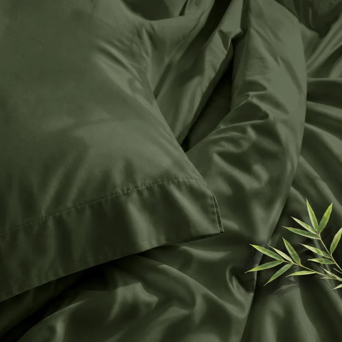 Signature Bamboo Viscose Sateen Pillowcase Pair