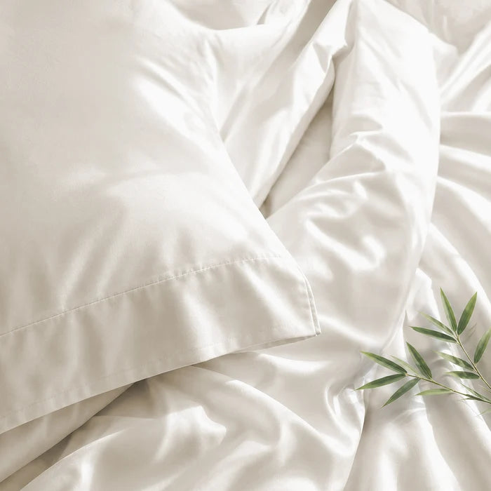 Signature Bamboo Viscose Sateen Pillowcase Pair