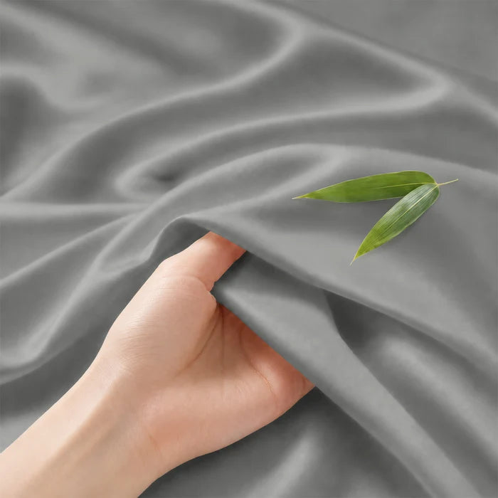 Signature Bamboo Viscose Sateen Pillowcase Pair