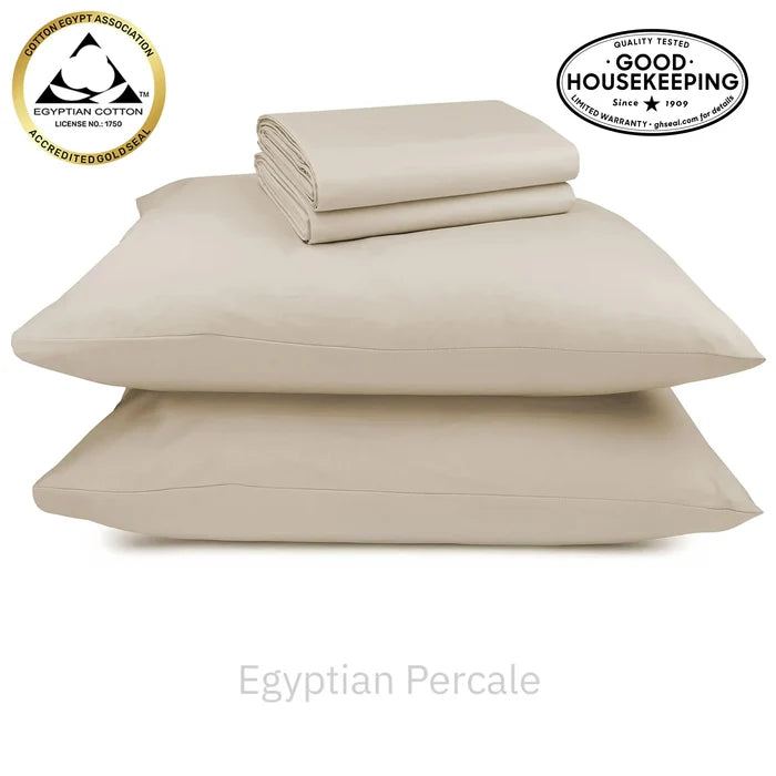 Signature Egyptian Cotton Percale Sheet Set