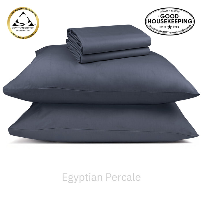 Signature Egyptian Cotton Percale Sheet Set