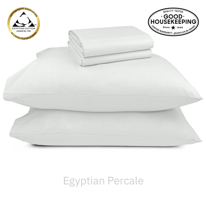 Signature Egyptian Cotton Percale Sheet Set
