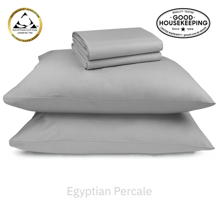 Signature Egyptian Cotton Percale Sheet Set