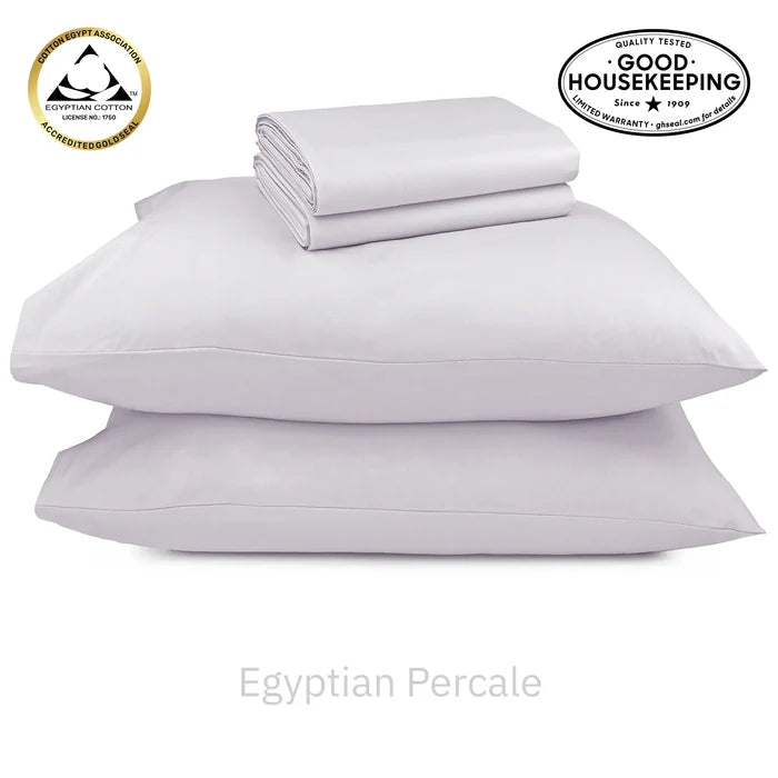 Signature Egyptian Cotton Percale Sheet Set