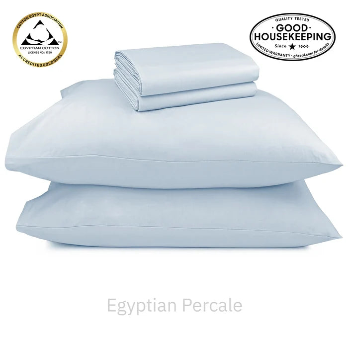 Signature Egyptian Cotton Percale Sheet Set