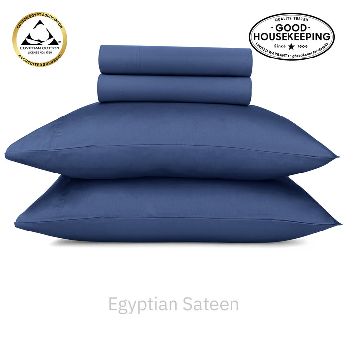 Signature Egyptian Cotton Sateen Sheet Set