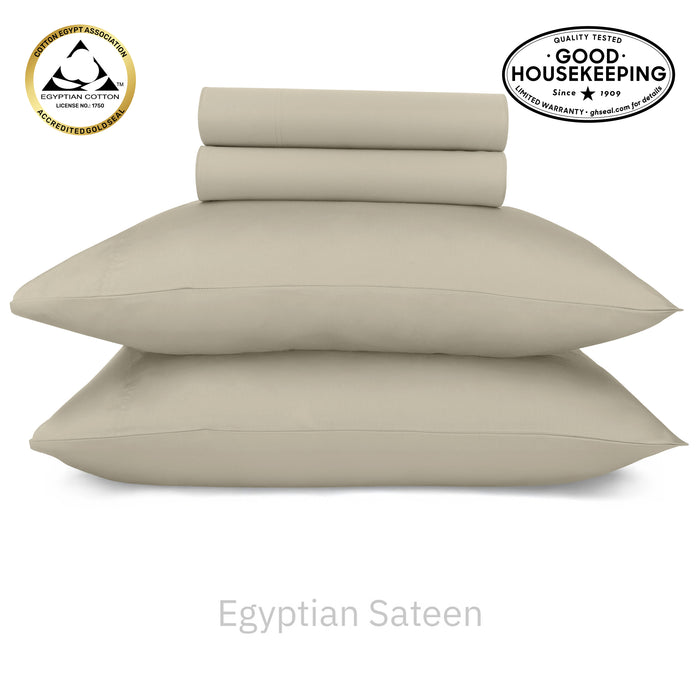 Signature Egyptian Cotton Sateen Sheet Set