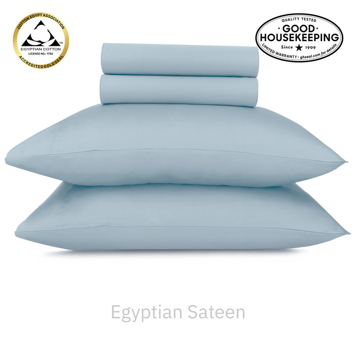 Signature Egyptian Cotton Sateen Sheet Set
