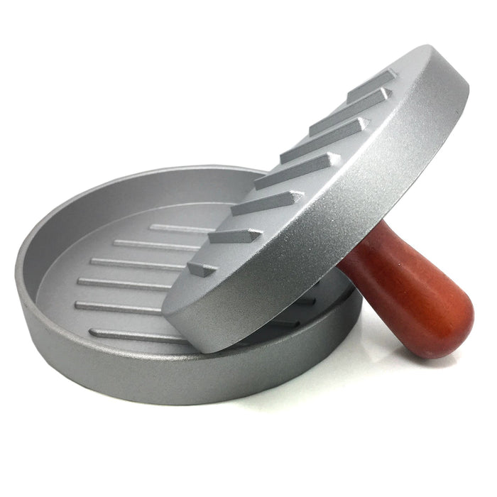 Single Hamburger Press Aluminum Alloy Non Stick Hamburger Meat Beef Grill Burger Press Patty Maker Mold