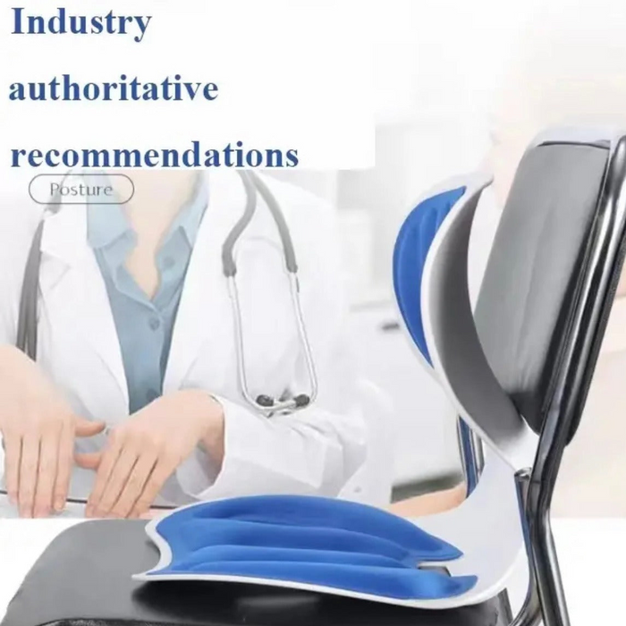 Posture Correction Chair Seat Is Placed On a Chair
