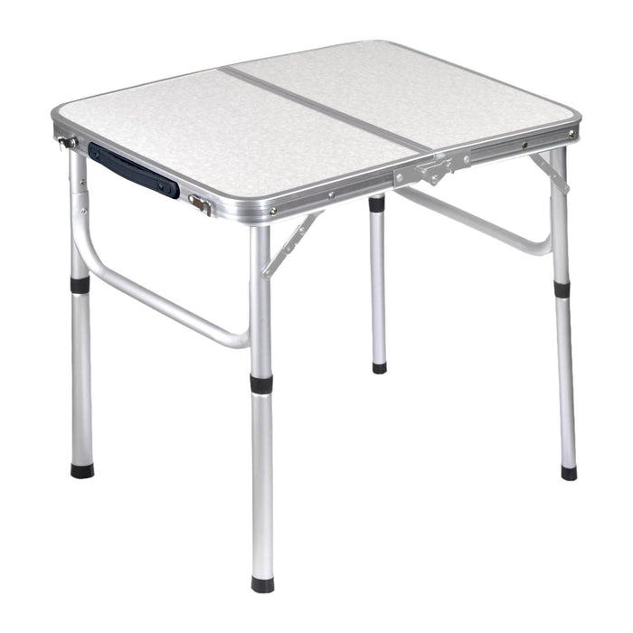 A Small Folding Aluminum Table.