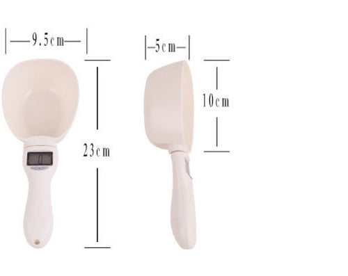 Measurements digital food scoop
