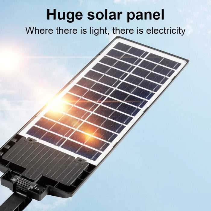 Solar Panel Of Solar Induction Street Lamp.
