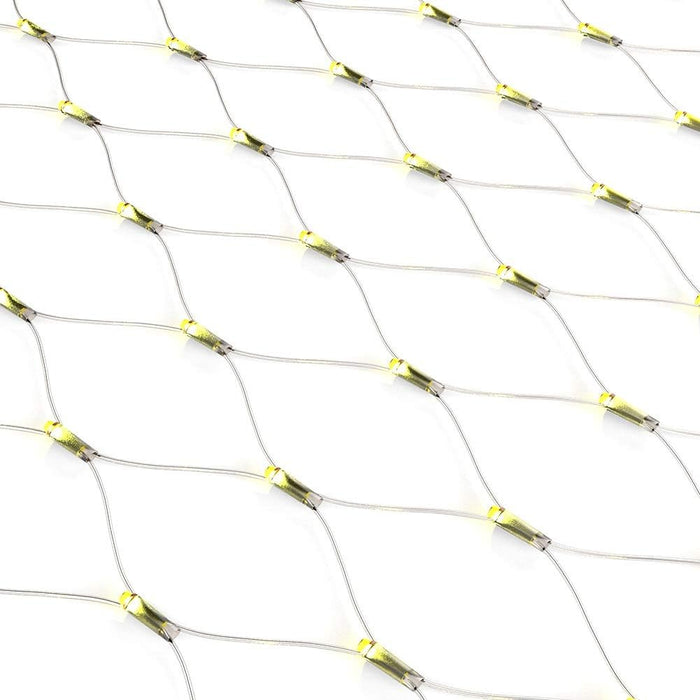 Solar LED Mesh String Lights