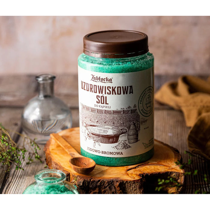 Spa salt Zablocki, iodine-bromine, for baths, 1.2kg