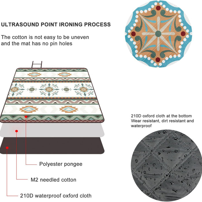 Material Details of Stylish Camping Mat.