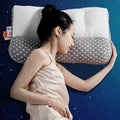 Super Ergonomic Orthopedic Neck Comfort Pillow, Protects Cervical Spine and Relieves Neck, Shoulder Pain