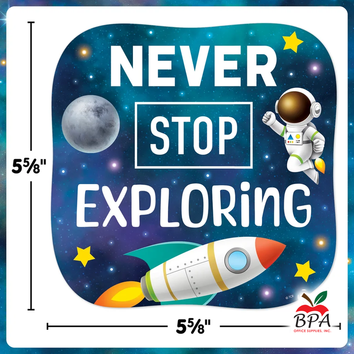 Teacher Created Resources •  Cut outs "Outer Space Crew - Positive Saying Accents"