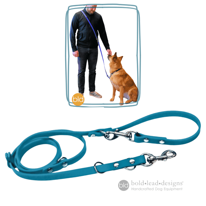 The 8-Way Lead™ - in vegan Brahma material (6 or 8 feet long)