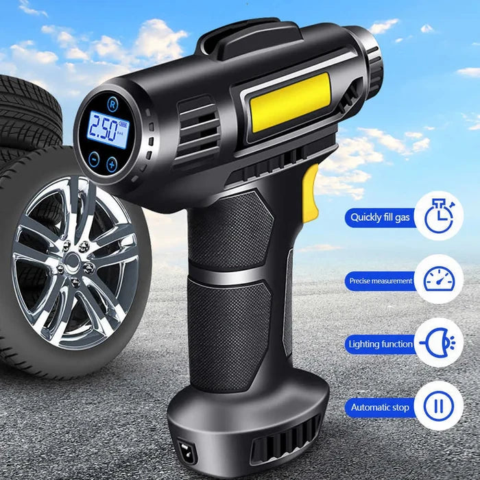 A  Digital Air Compressor Pump.