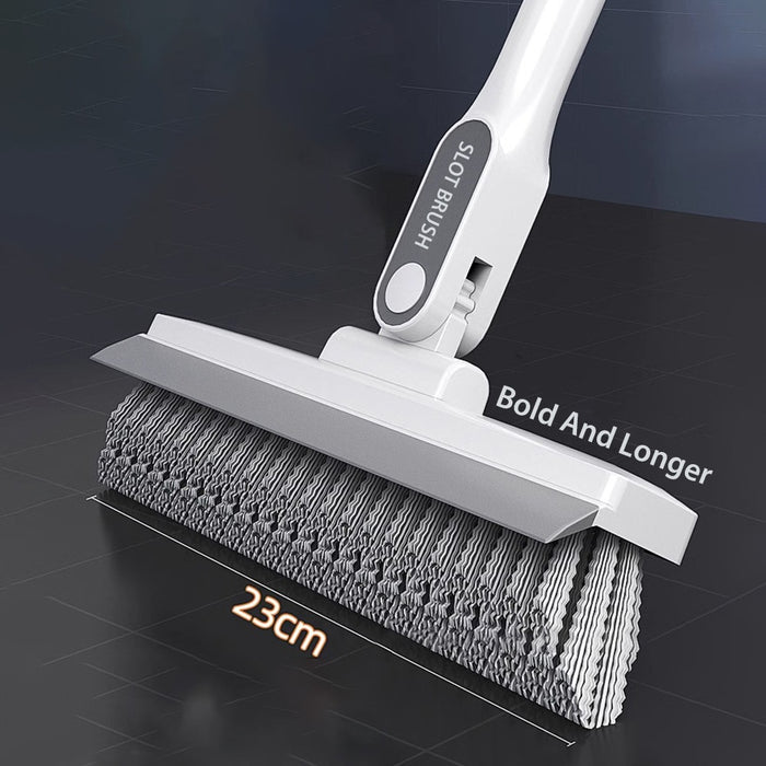 Toilet Floor Wiper Brush in White Color.