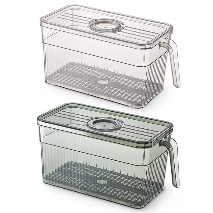 2  Fridge Organizer Storage Box
