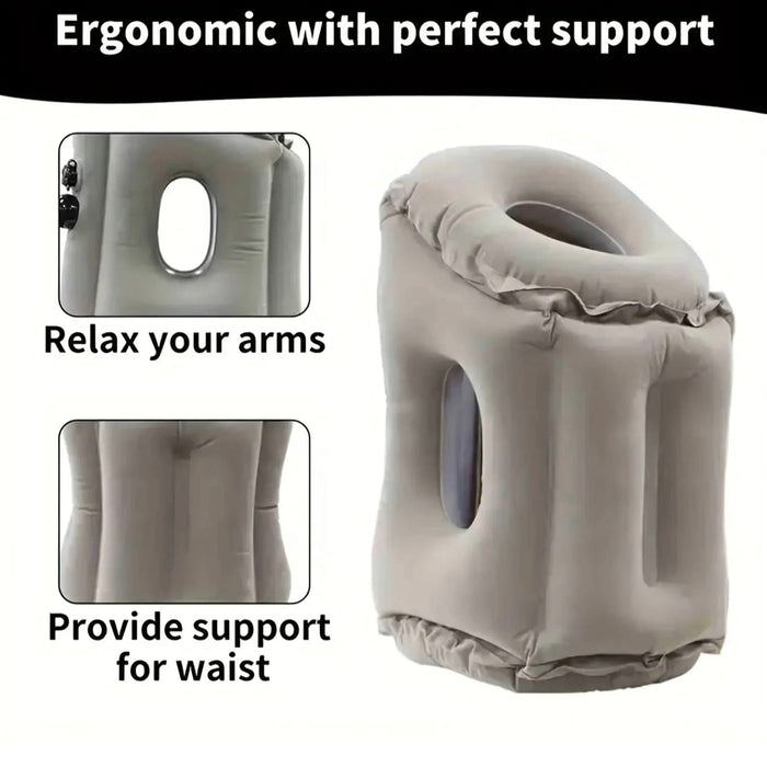 Parts Details Of Travel Neck Pillow.