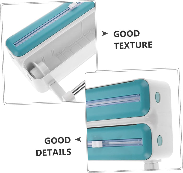 Parts Details of  wall-mounted triple paper dispenser.