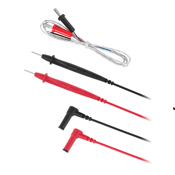 Uni-T digital universal meter, voltage, current measurement, test leads included, temperature probe, UT136C+