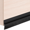 A Door Draft Stopper is Installed On a Door.