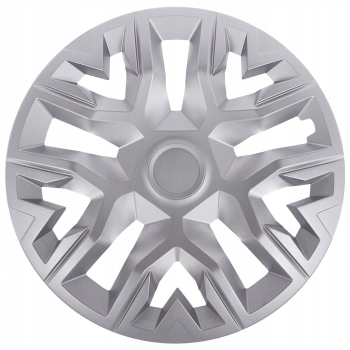 Universal hubcaps 14'' NRM The Best silver 4 pieces