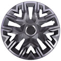 Universal hubcaps 15'' NRM Perfecto graphite painted 4 pieces