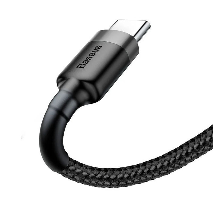 USB A plug - USB-C plug cable 1m CATKLF-BG1 black Baseus