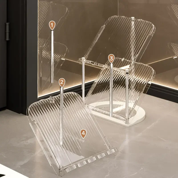 Setting Of Vertical Shoe Rack Organizer Stand.