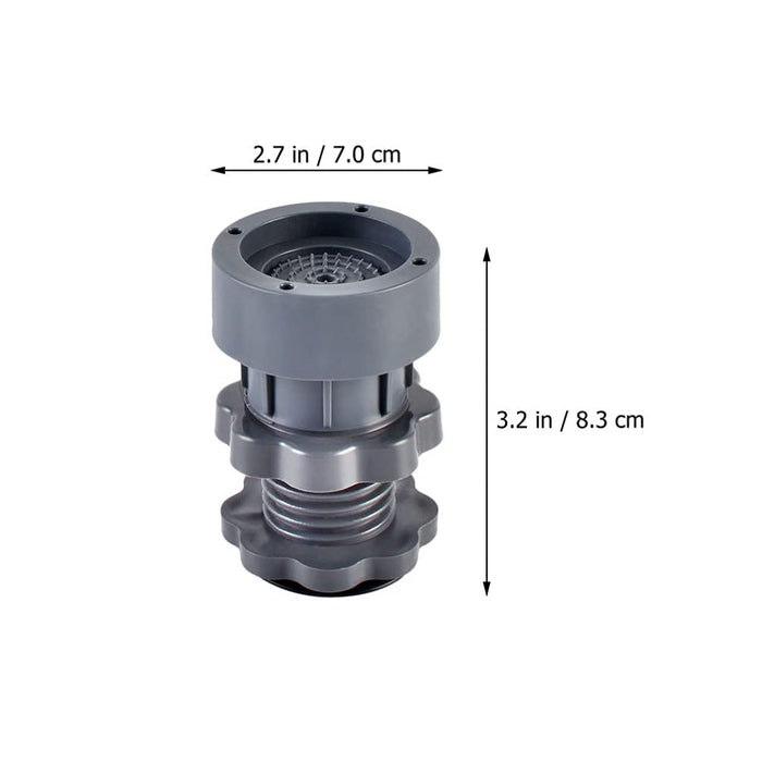Vibration Isolation Damper Shock Pad Adjustable Feet with its size