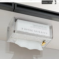 Tissue Organizer Box mounted in wall