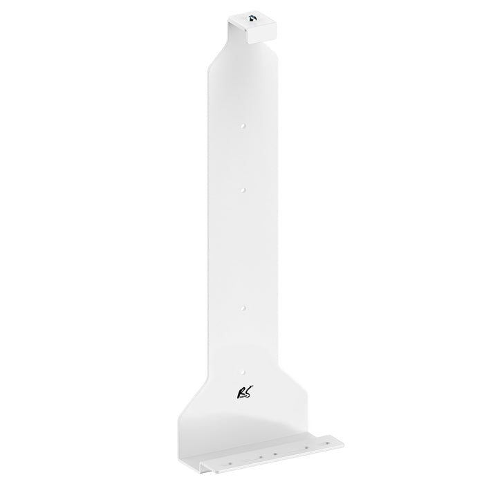 Wall mount stand white for Playstation 5 console, 10kg max, NanoRS RS180