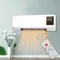 A Wall Mounted Mobile Air Conditioner & Heater with its Remote Control.