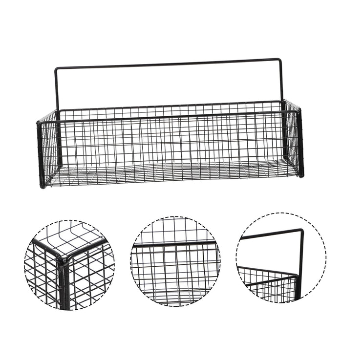 Parts Of Wall Mounted Storage Basket.